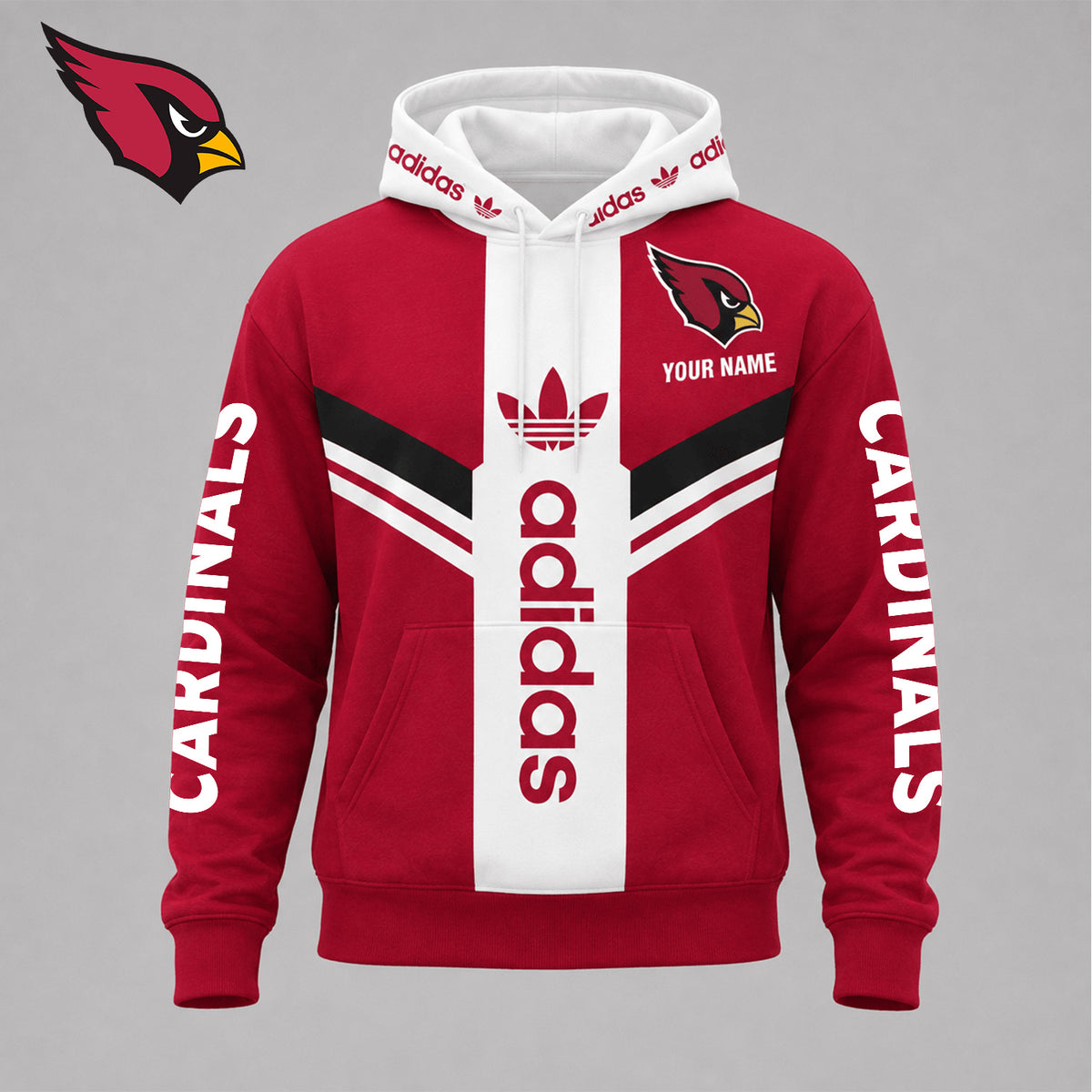 PREMIUM NFL X ARI EXCLUSIVE PERSONALIZED SPORT HOODIE LIMITED EDITION
