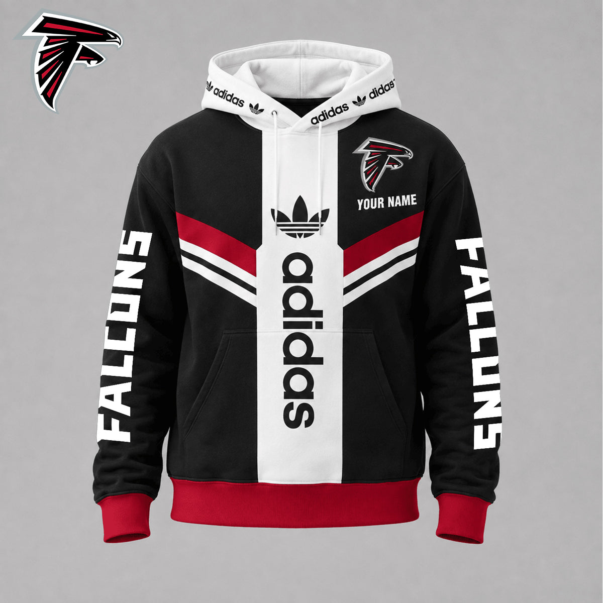 PREMIUM NFL X ATL EXCLUSIVE PERSONALIZED SPORT HOODIE LIMITED EDITION