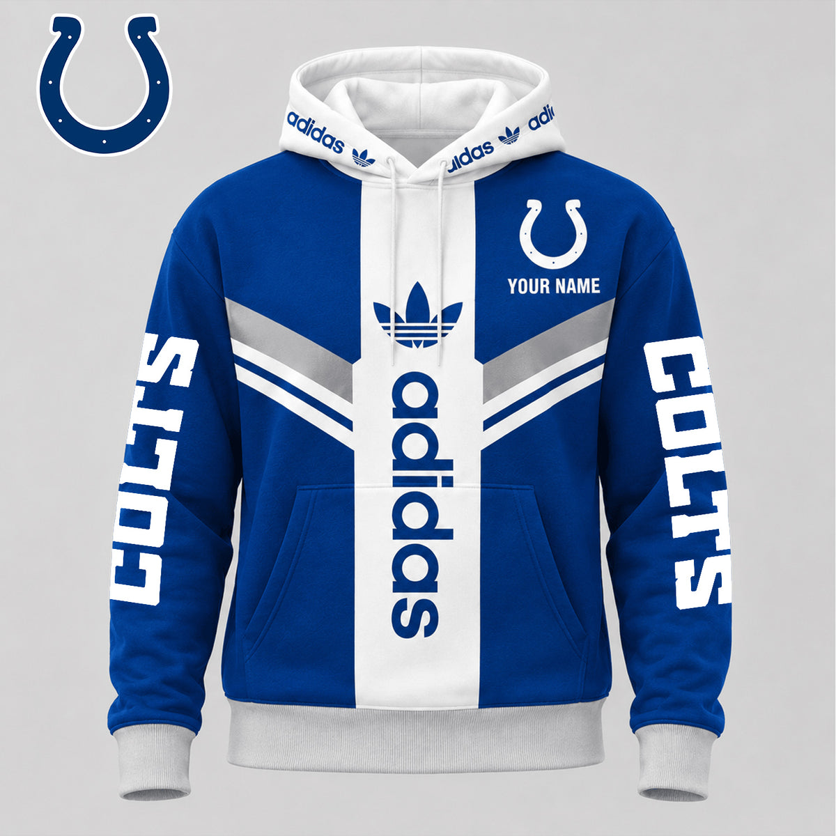 PREMIUM NFL X IND EXCLUSIVE PERSONALIZED SPORT HOODIE LIMITED EDITION