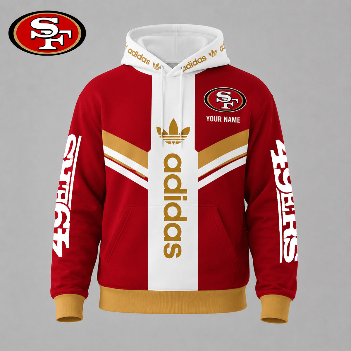 PREMIUM NFL X SF EXCLUSIVE PERSONALIZED SPORT HOODIE LIMITED EDITION