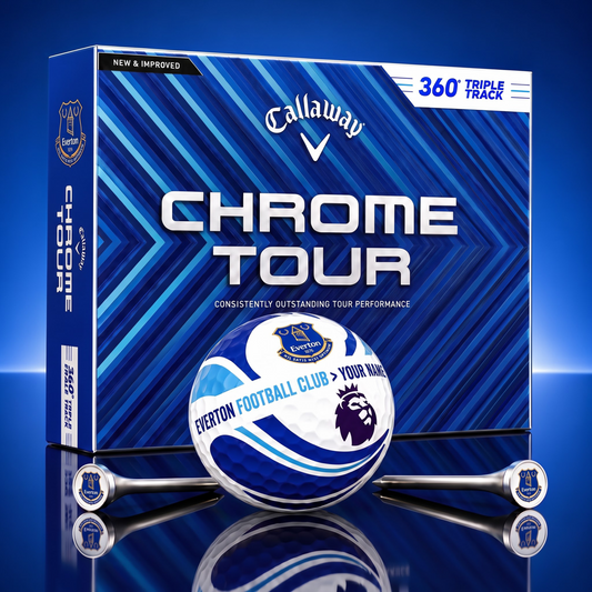 PREMIUM EPL X EVE EXCLUSIVE  TOURNAMENT  PERSONALIZED GOLF BALL V30 COLLECTION