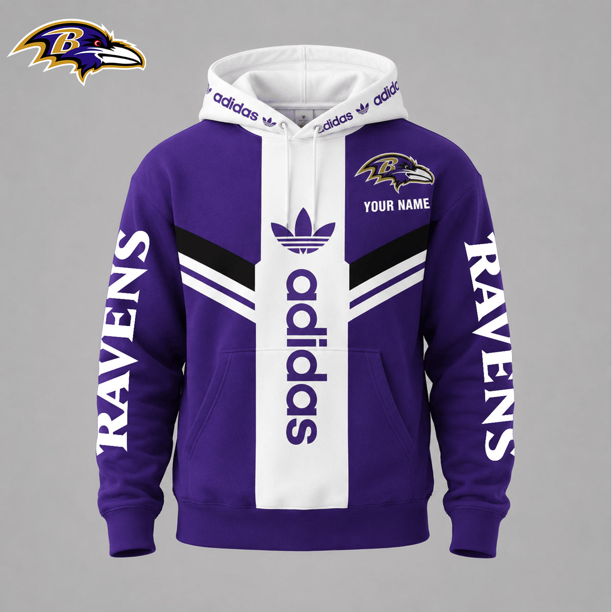PREMIUM NFL X BAL EXCLUSIVE PERSONALIZED SPORT HOODIE LIMITED EDITION