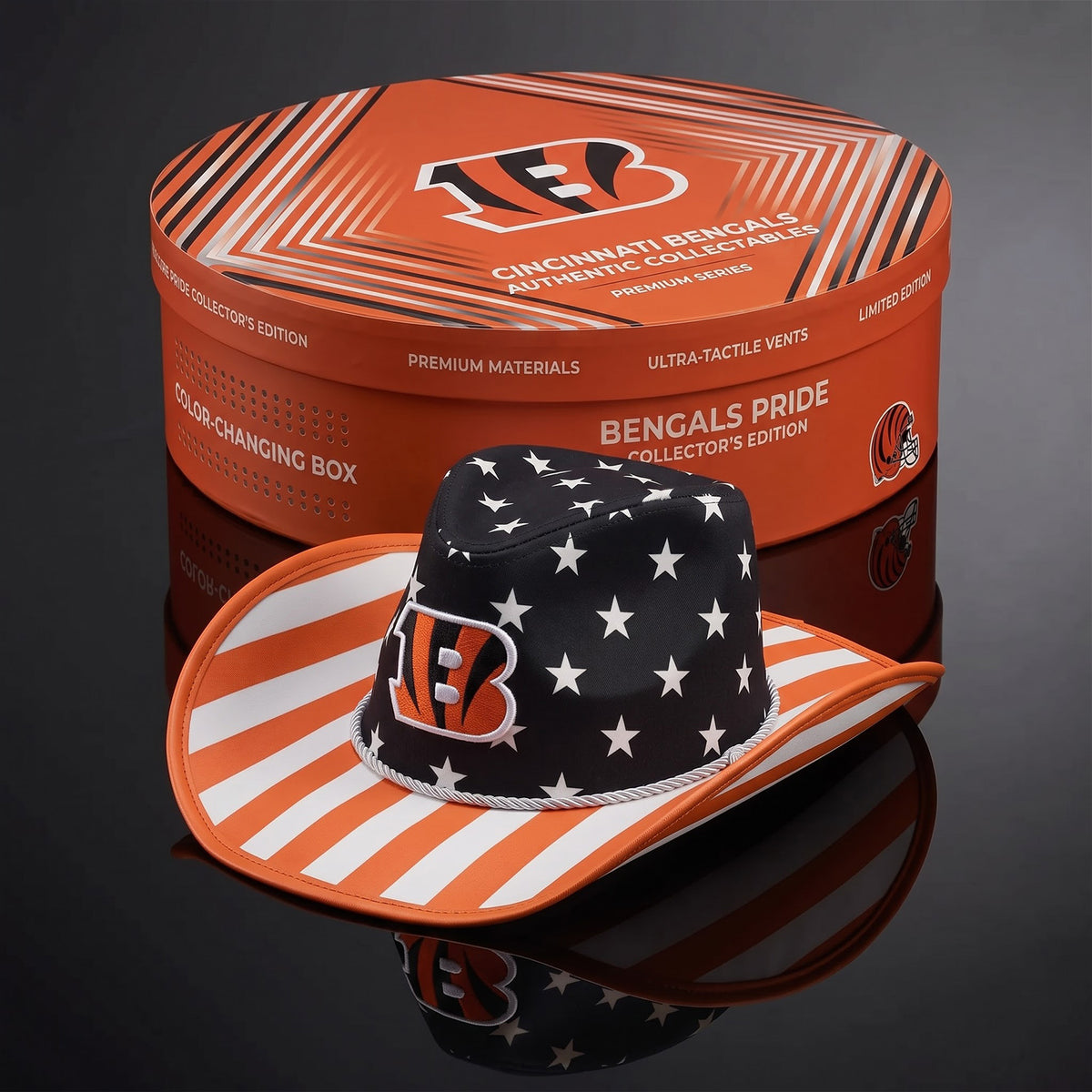 PREMIUM NFL X CIN EXCLUSIVE COWBOY CAP LIMITED EDITION