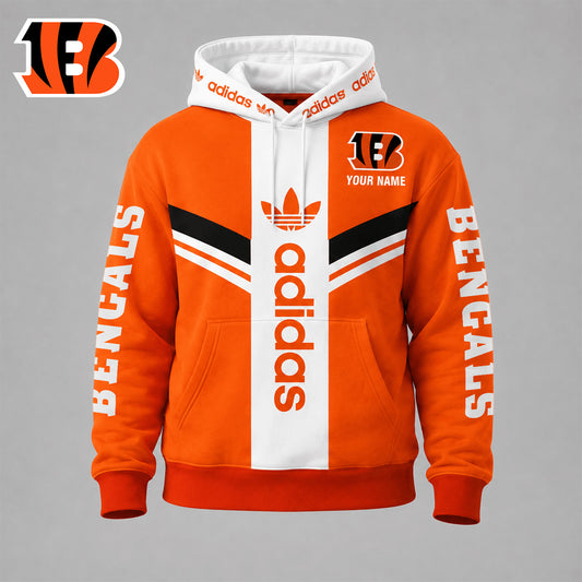 PREMIUM NFL X CIN EXCLUSIVE PERSONALIZED SPORT HOODIE LIMITED EDITION