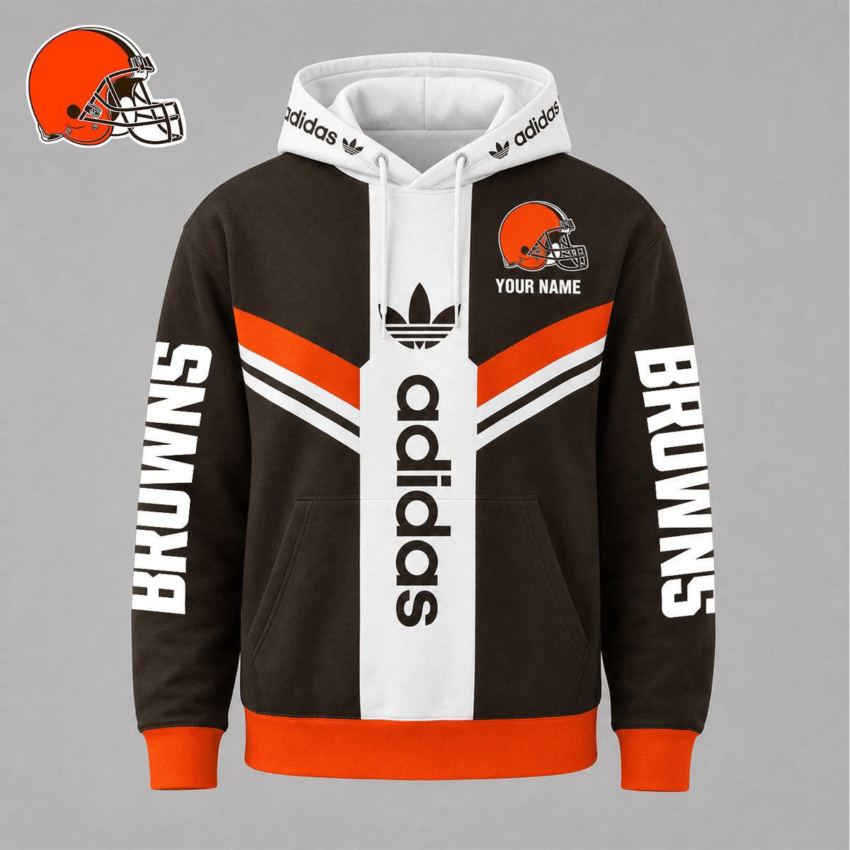 PREMIUM NFL X CLE EXCLUSIVE PERSONALIZED SPORT HOODIE LIMITED EDITION