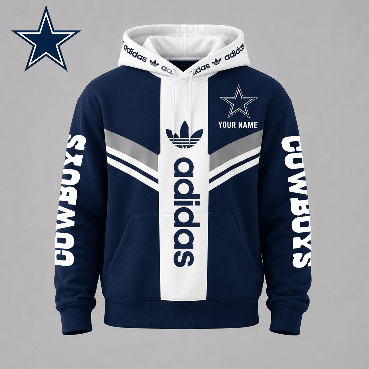 PREMIUM NFL X DAL EXCLUSIVE PERSONALIZED SPORT HOODIE LIMITED EDITION