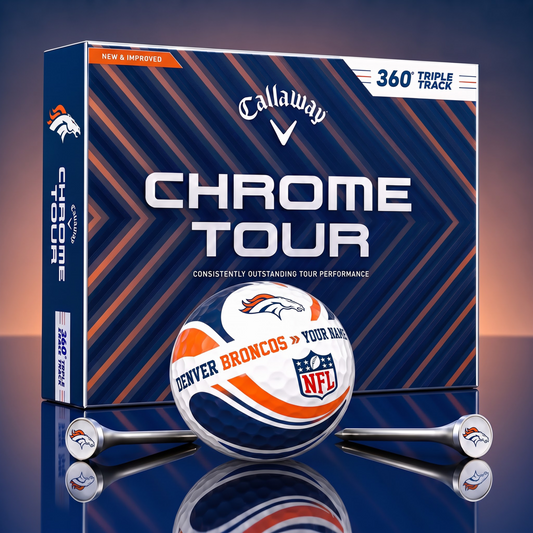 PREMIUM NFL X DB EXCLUSIVE  TOURNAMENT  PERSONALIZED GOLF BALL V30 COLLECTION