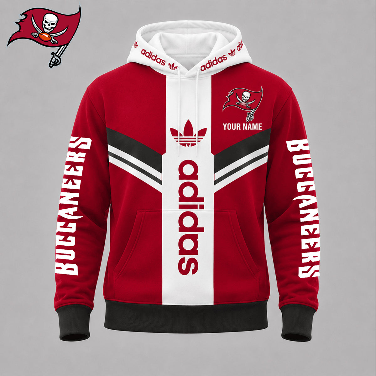 PREMIUM NFL X TB EXCLUSIVE PERSONALIZED SPORT HOODIE LIMITED EDITION