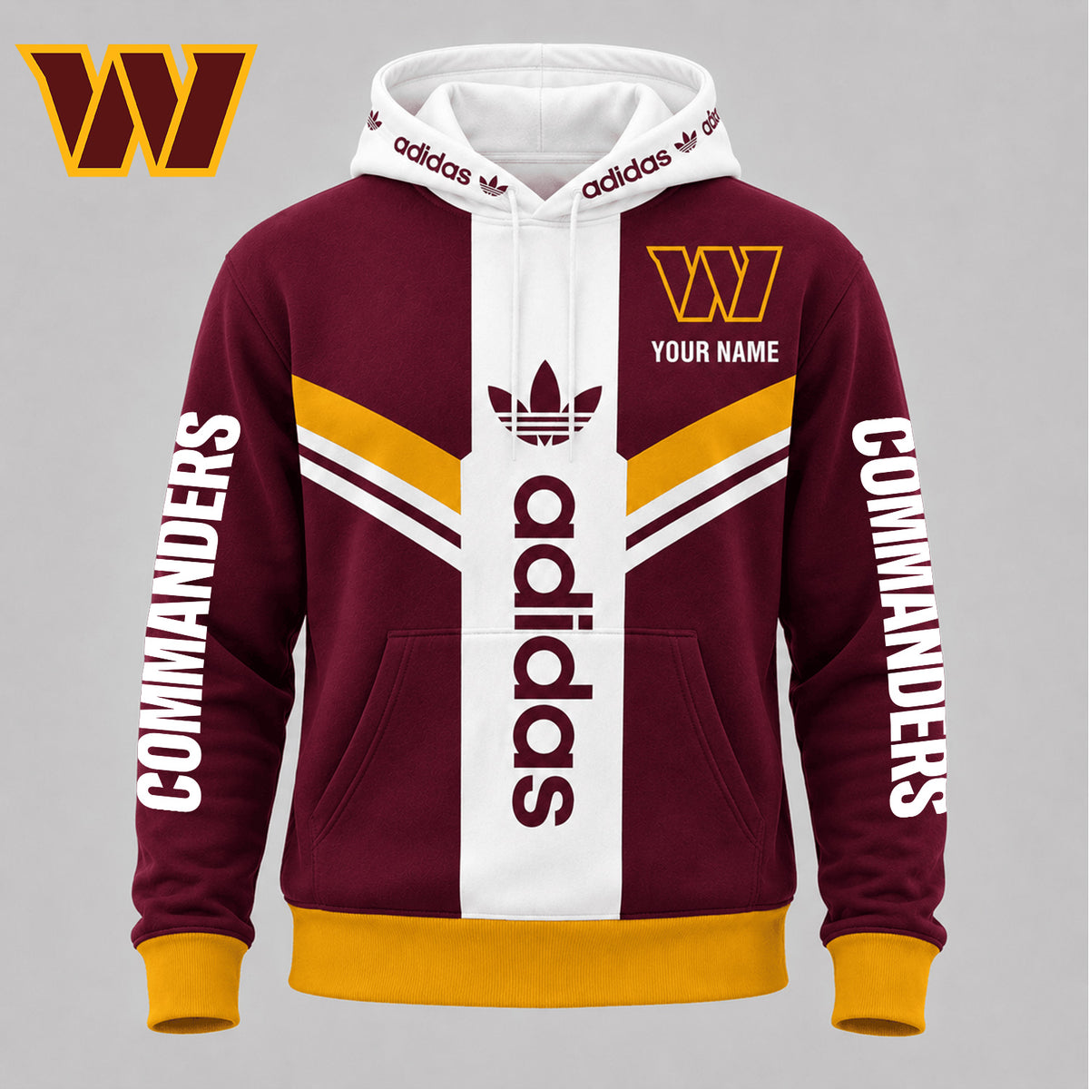 PREMIUM NFL X WAS EXCLUSIVE PERSONALIZED SPORT HOODIE LIMITED EDITION