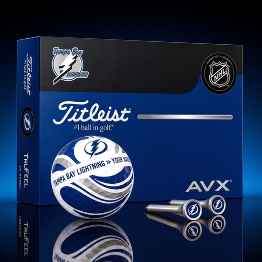 PREMIUM NHL X TBL EXCLUSIVE  TOURNAMENT  PERSONALIZED GOLF BALL V6 COLLECTION