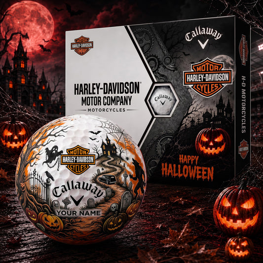 SIGANATURE HAR X HADI EXCLUSIVE SPOOKY NIGHT PERSONALIZED GOLF BALL COLLECTION NDT NHM 070926