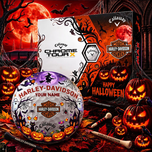 SIGANATURE HAR X HADI EXCLUSIVE SPOOKY NIGHT PERSONALIZED GOLF BALL V3 COLLECTION NDT NHM 070926