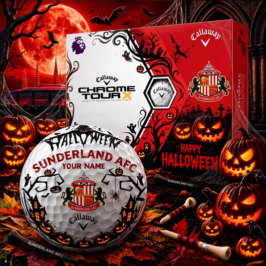SIGNATURE EPL X SUN EXCLUSIVE PERSONALIZED  HALLOWEEN HORROR FAIRWAY GOLF BALL COLLECTION