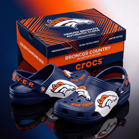 SIGNATURE NFL X DB EXCLUSIVE PERSONALIZED CROCS CLASSIC CLOG LIMITED EDITION