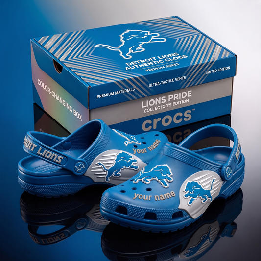 SIGNATURE NFL X DL EXCLUSIVE PERSONALIZED CROCS CLASSIC CLOG LIMITED EDITION