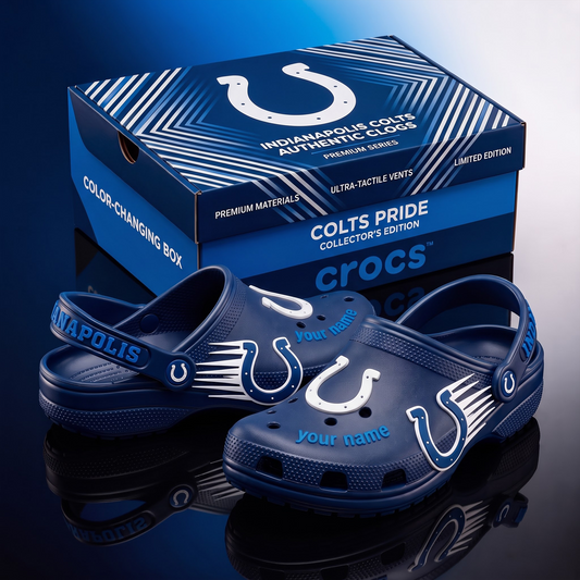 SIGNATURE NFL X IC EXCLUSIVE PERSONALIZED CROCS CLASSIC CLOG LIMITED EDITION