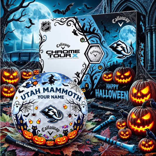 SIGNATURE NHL X UM EXCLUSIVE PERSONALIZED  HALLOWEEN HORROR FAIRWAY GOLF BALL COLLECTION V3
