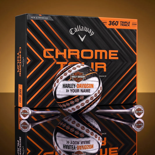 SIGNATURE HARL X HLY EXCLUSIVE PERSONALIZED GOLF BALL V6 LIMITED EDITION NDT NHM 050926